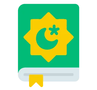 Student reading Quran